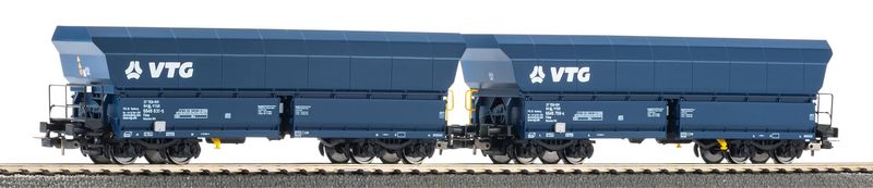 Piko 28342 - 2er Set Schüttgutwagen Falns 176, VTG, NL, VI, H0