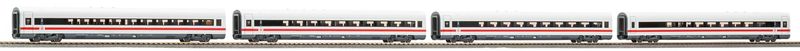 Piko 28351 - 4tlg. Personenwg.-Set Metropolitan DB AG VI H0