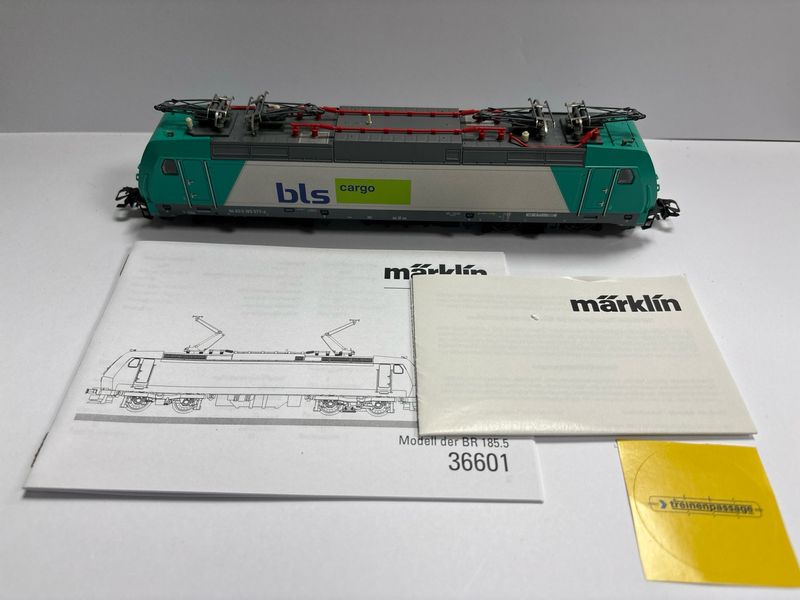 Occasion | Märklin 36601 - ~Electrische locomotief 185.5,  BLS Cargo, SBB, V H0