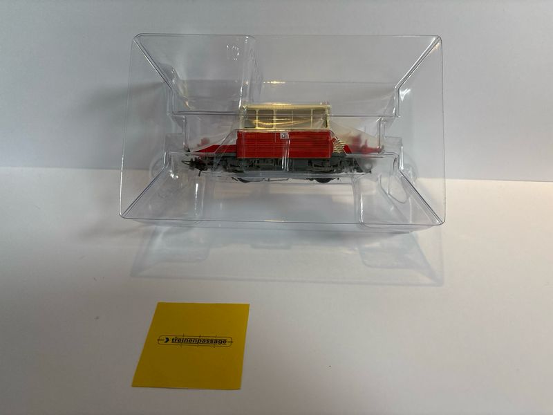 REE MB-075 - Draisine DU65 6.044 NORD, toit CREME, phare à pincettes, logo nouille, Ep.V, Analogique H0