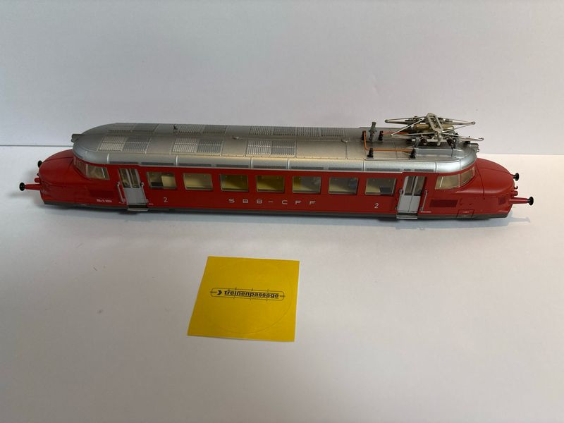 Trix 22729 - Electrisch treinstel, CFF, Rodepijl. Serie Rbe 2/4 1004 H0