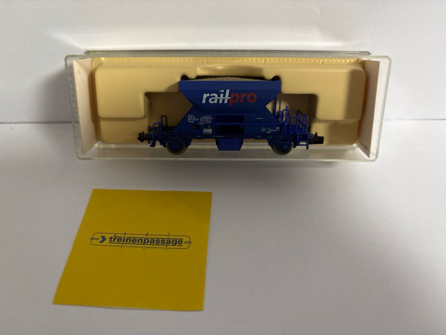 Fleischmann 822906 - Ballast wagon, Voestalpine Railpro, NL N