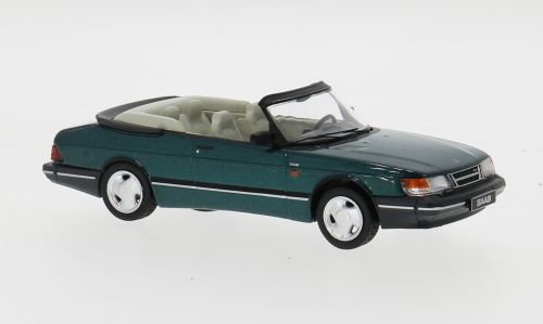IXO 1:43 - Saab 900 , groen, 1991