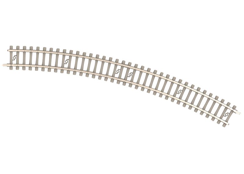 Minitrix 14520 - R2b | Gebogen spoor met betondwarsligger (295.4 mm)
