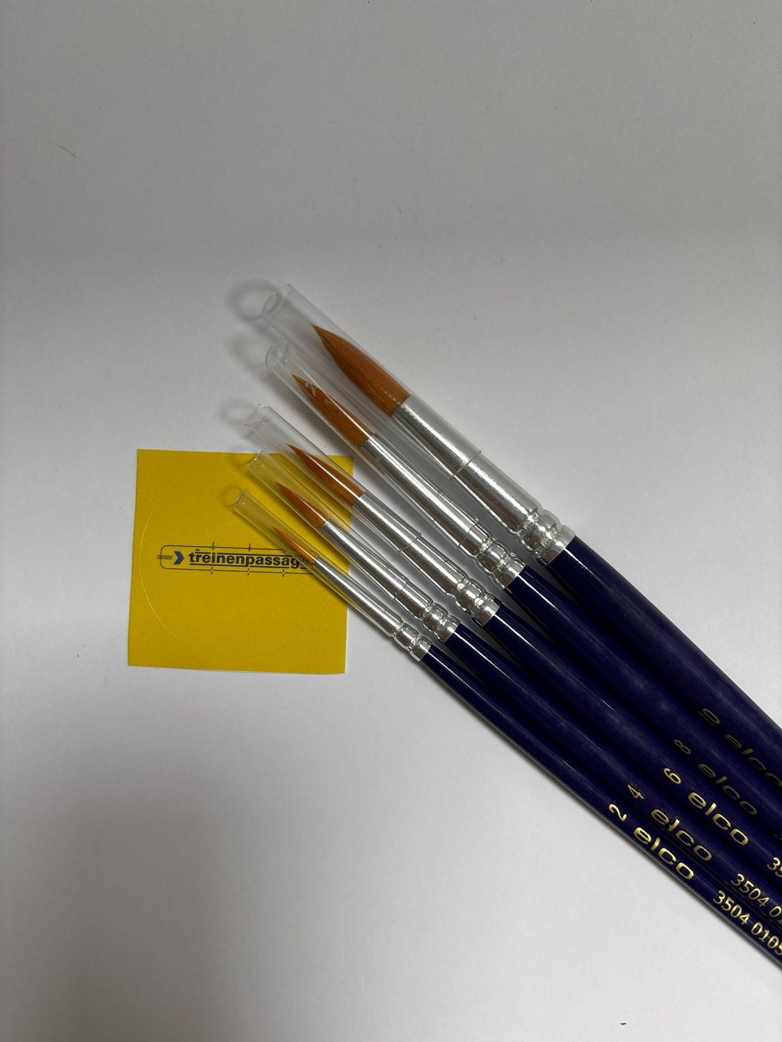 Elcopinsel  23504 - Aquarell penselen 2-4-6-8-10