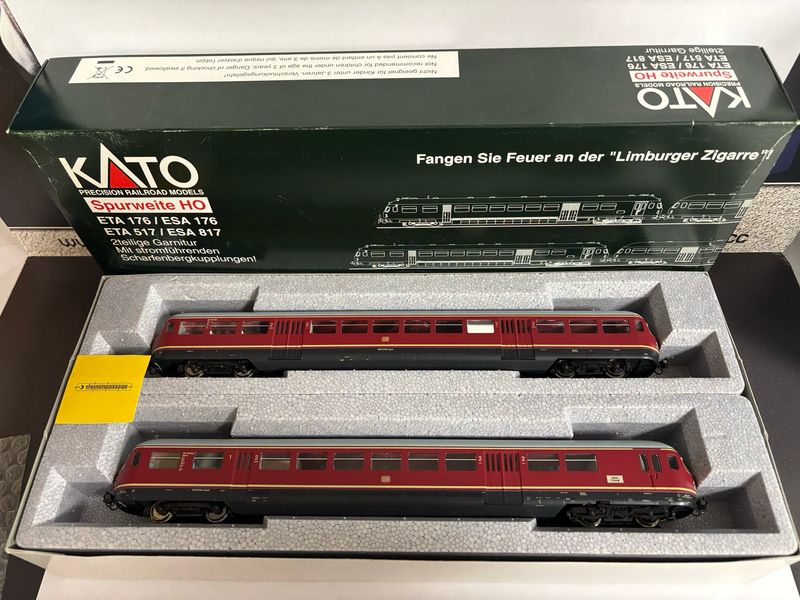 Occasion  | Kato 73326 - ETA 176.004 + ESA 176.008 "Limburgere Zigarre", DC, H0