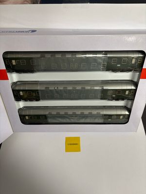 Hobbytrain H42030 - Driedelige set, Dobbelstockwagons DB, III, H0