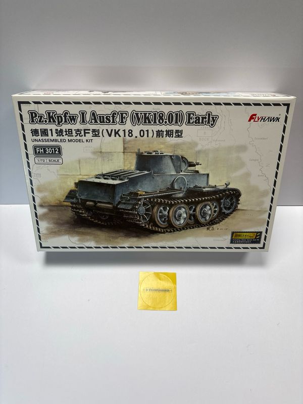 Flyhawk 3012 - Pz.Kpfw I Ausf F (VK18.01) early