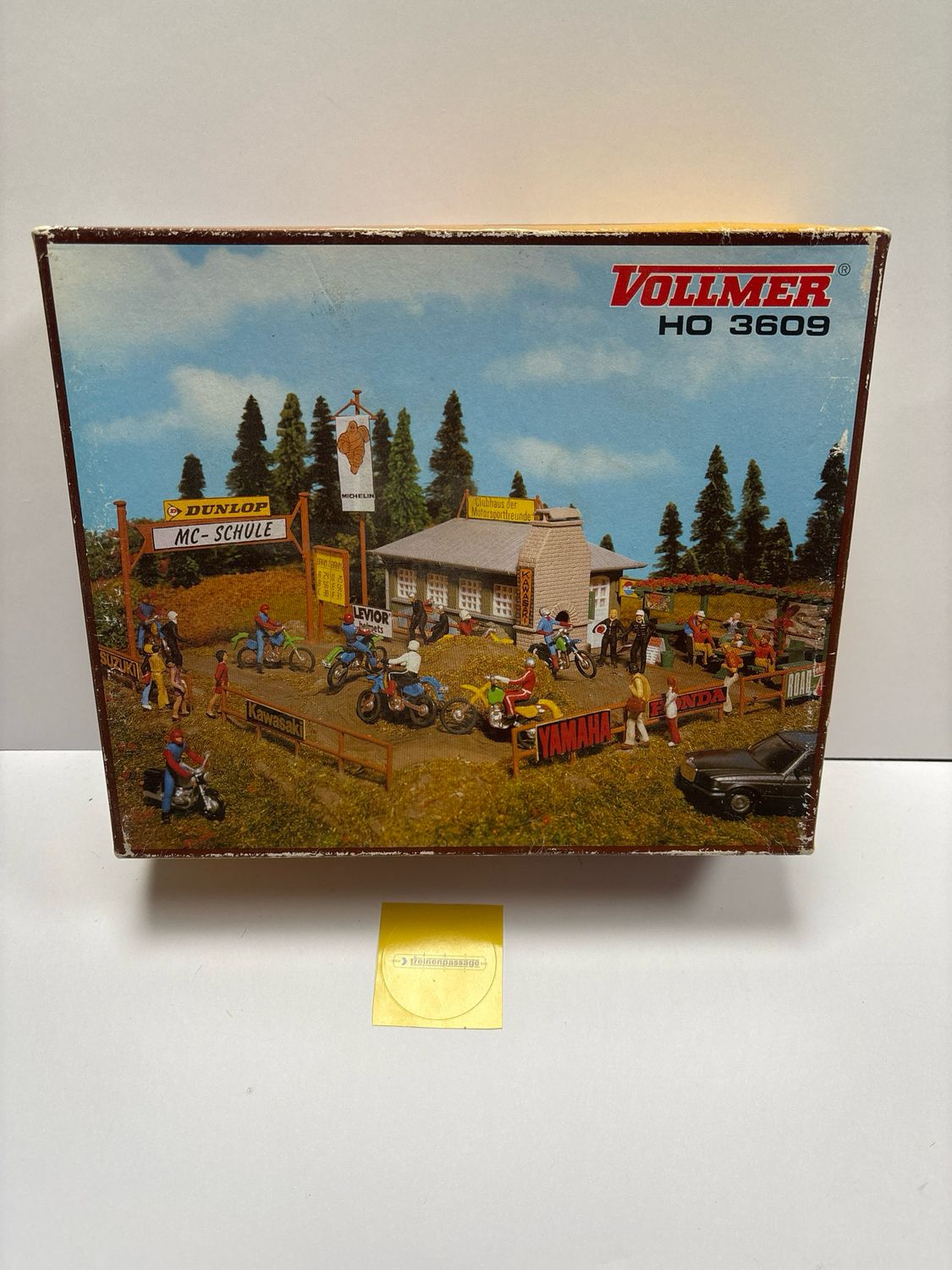 Volmer 3609 - Motor Crossbaan inclusief 12-16V moter  H0