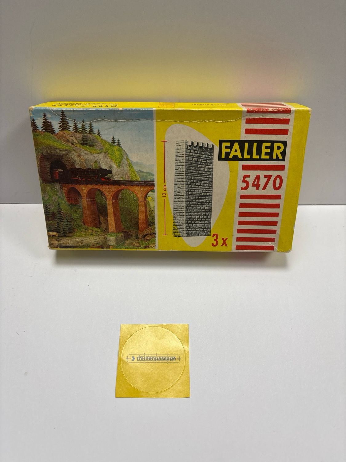 Occasion | Faller 5470 - Drie brugpijlers H0