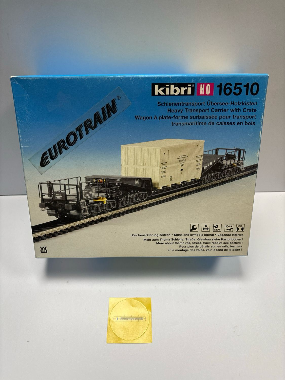 Kibri 16510 - UNION diepladerwagon Uaai 819 H0