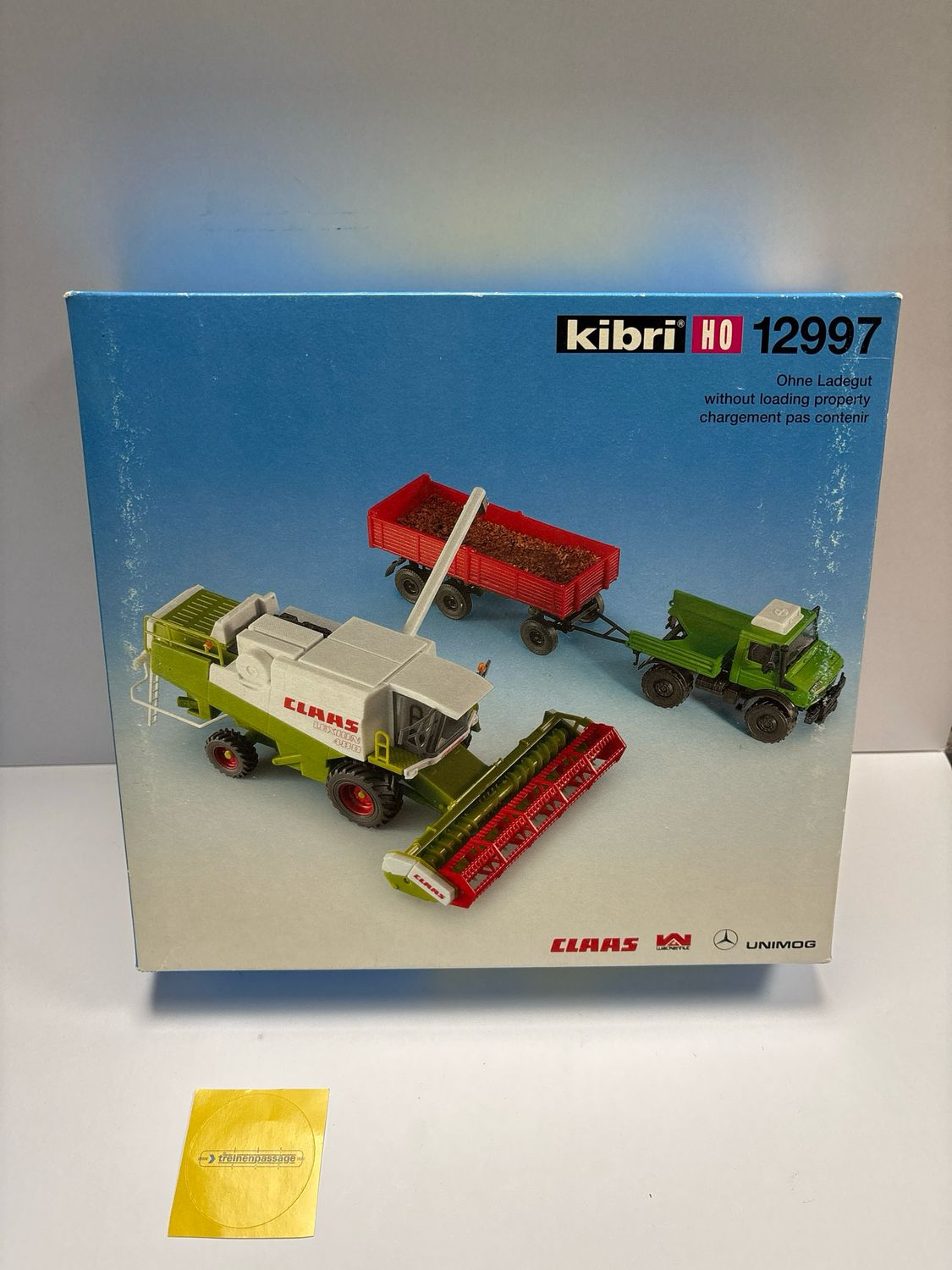 Kibri 12997 - Claas Harvester en Unimog  H0