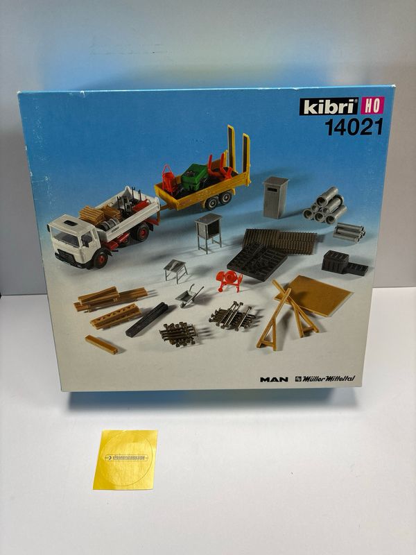 Kibri 14021 - Bouwuitrustingsset  H0