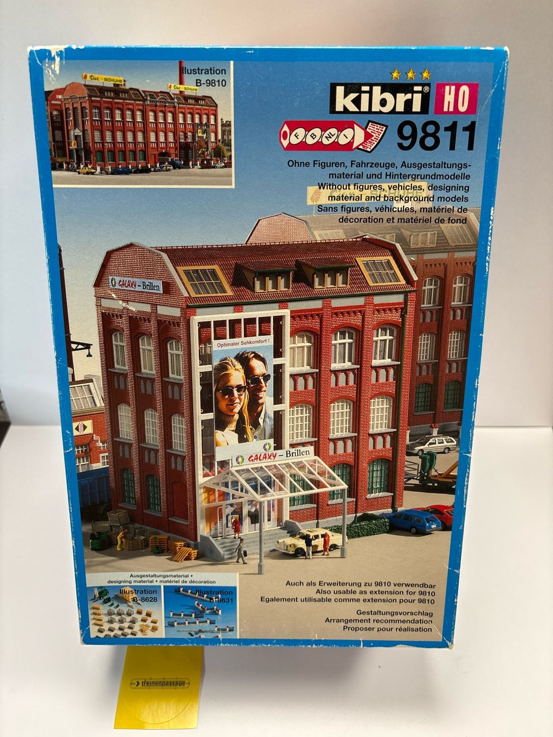 Kibri 9844 - Galaxy Brillenfabriek  H0
