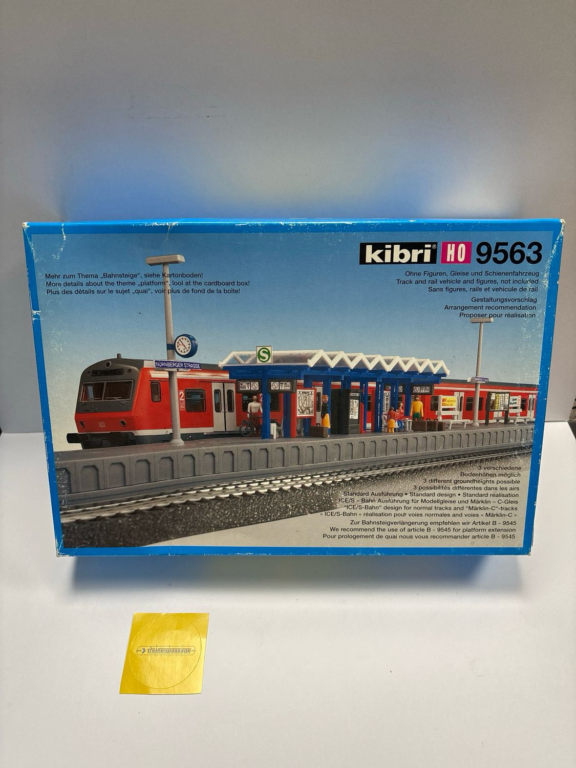 Kibri 9563 - Perron "Nürnberger Straße" H0
