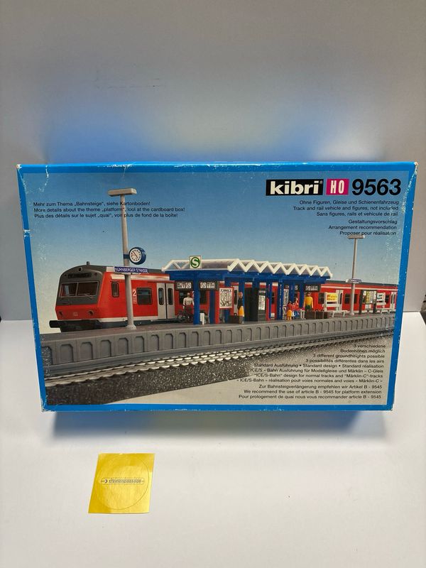 Kibri 9563 - Perron "Nürnberger Straße" H0