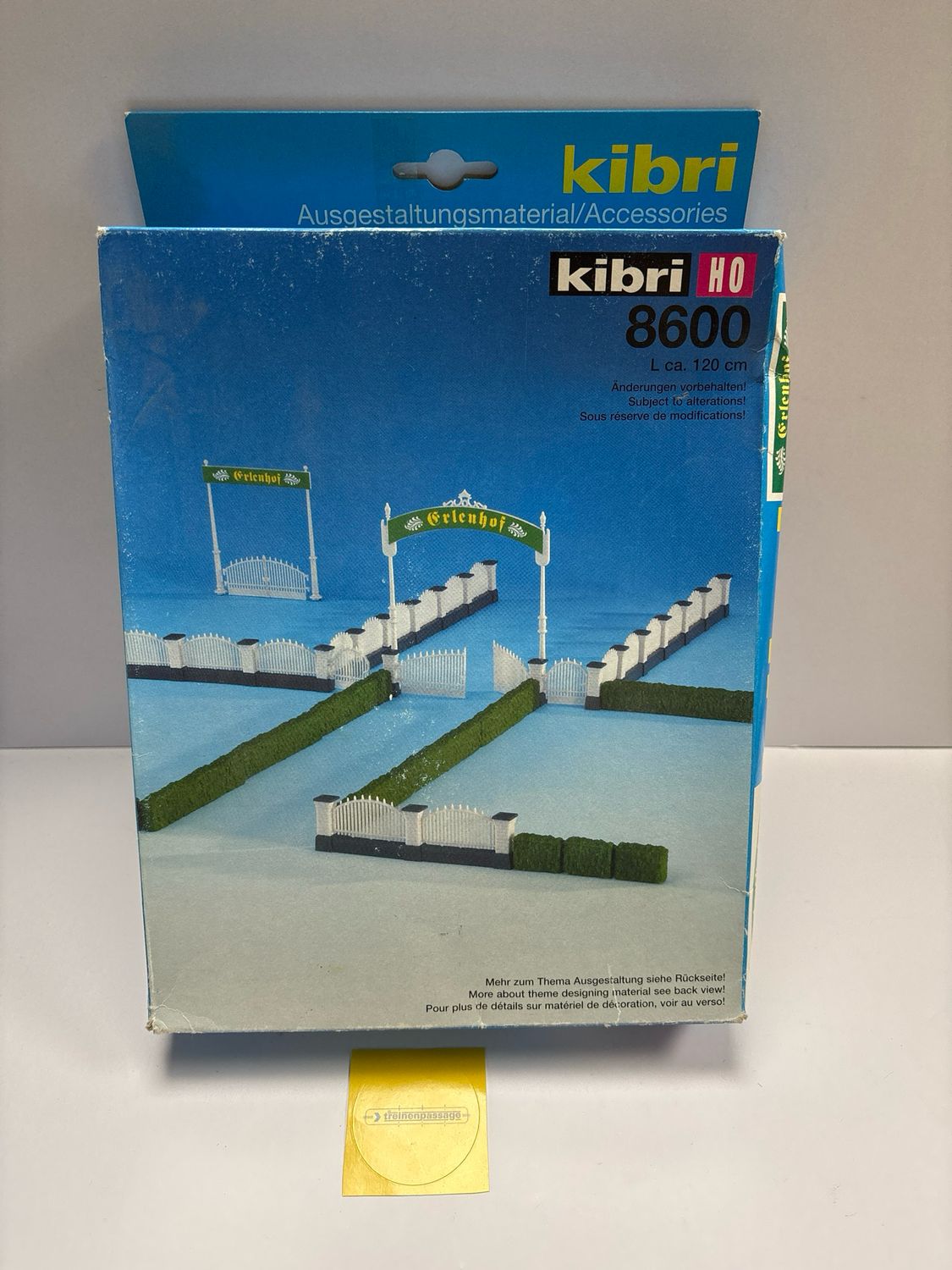 Kibri 8600 - Kuurpark Erlenhof hekken en toebehoren  H0