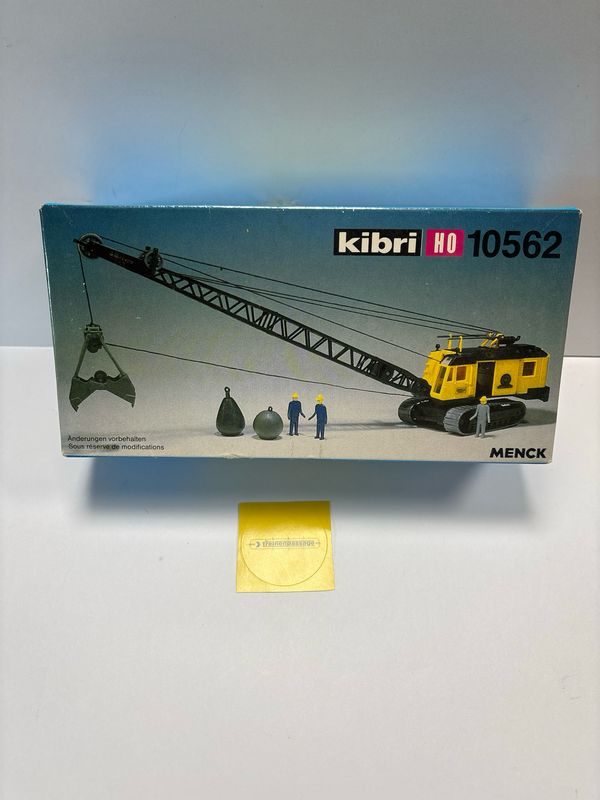 Kibri 10562 - Menck graafmachine met bak en sloopapparatuur H0