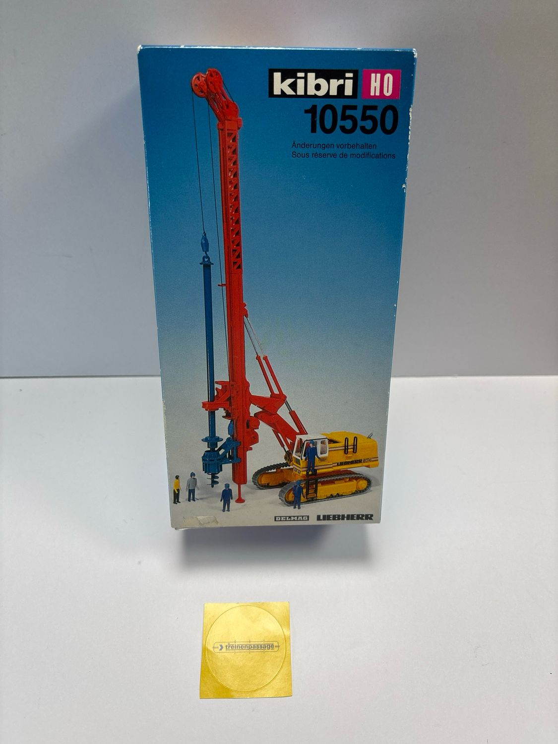 Kibri 10550 - Liebherr 974 met boorapparatuur H0