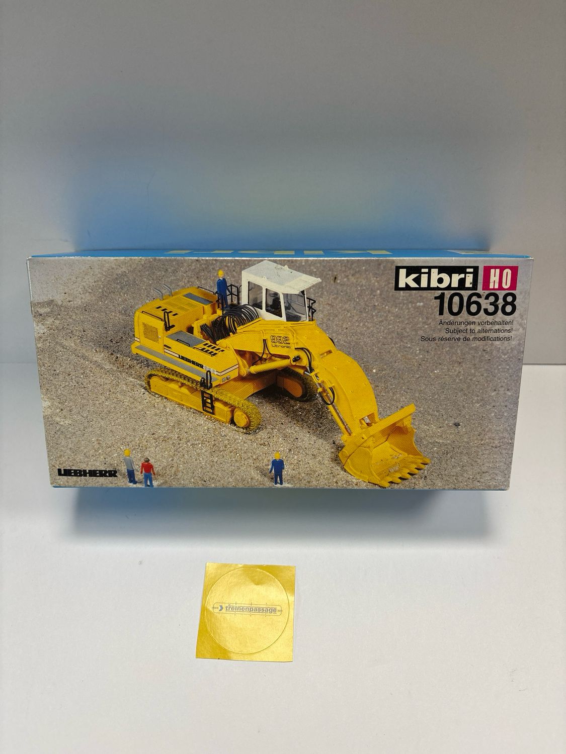 Kibri 10638 - Liebherr Graafmachine H0