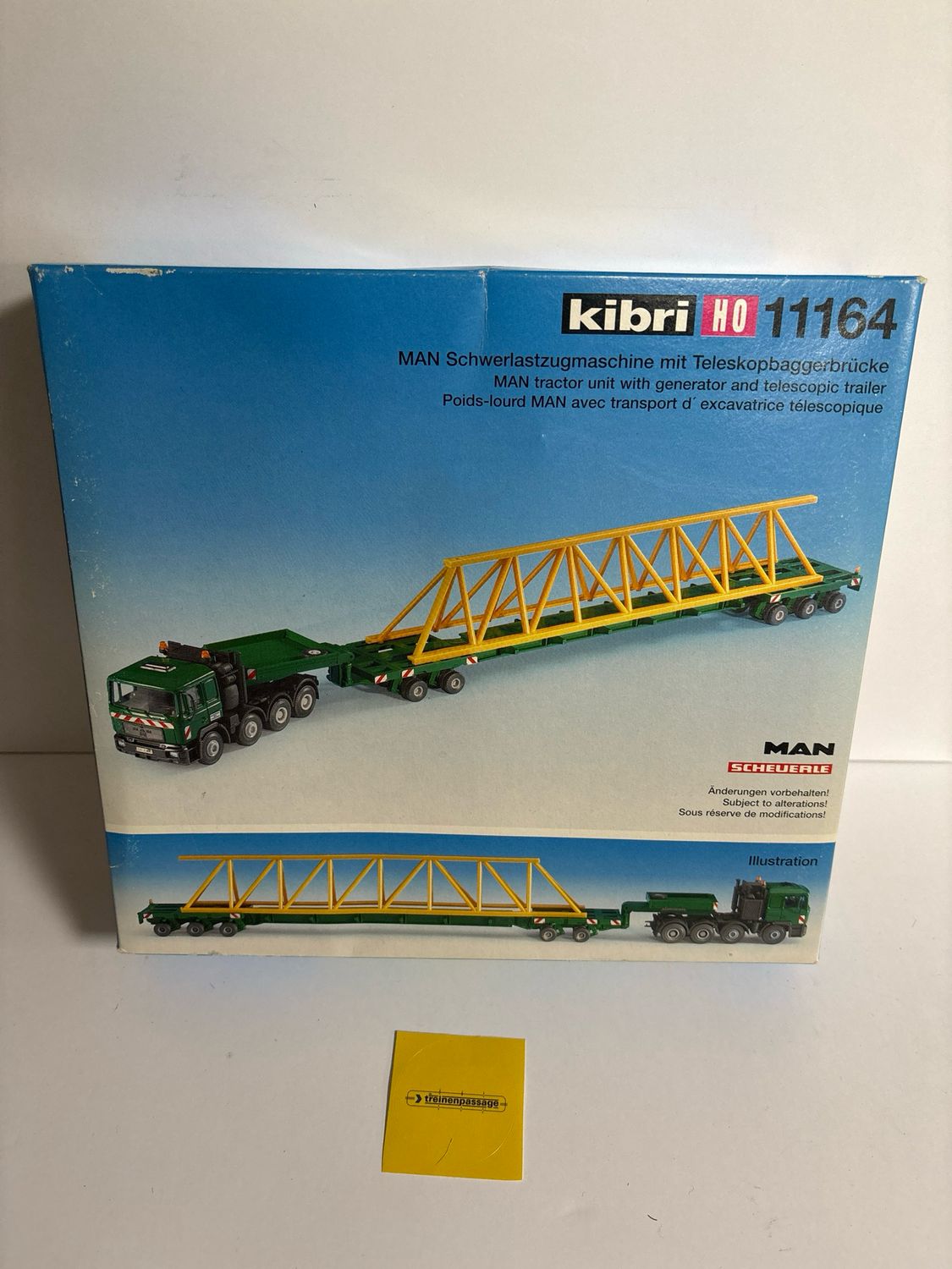 Kibri 11164 - MAN zwaarlasttransport H0