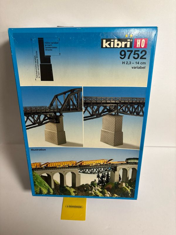 Kibri 9752 - Universele Brug Middenpijler 1stuks H0