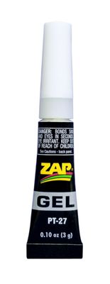 ZAP PT27 - ZAP GEL CA, secondelijm 3GR