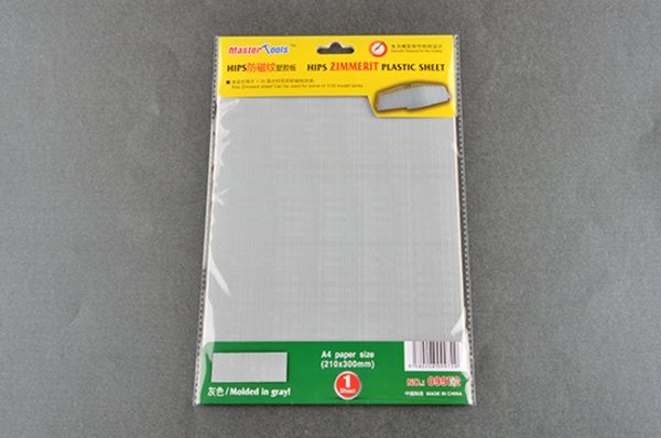 Trumpeter 09972 - Zimmerit Plastic Sheet-A4 size