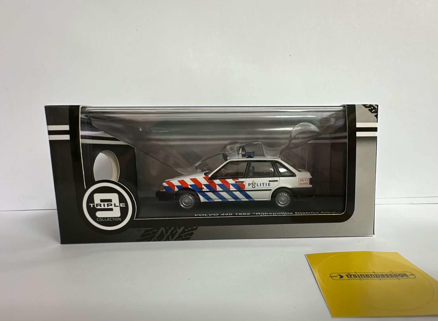 Triple 9 1:43 - Volvo 440, 1992," Rijkspolitie District Alkmaar"