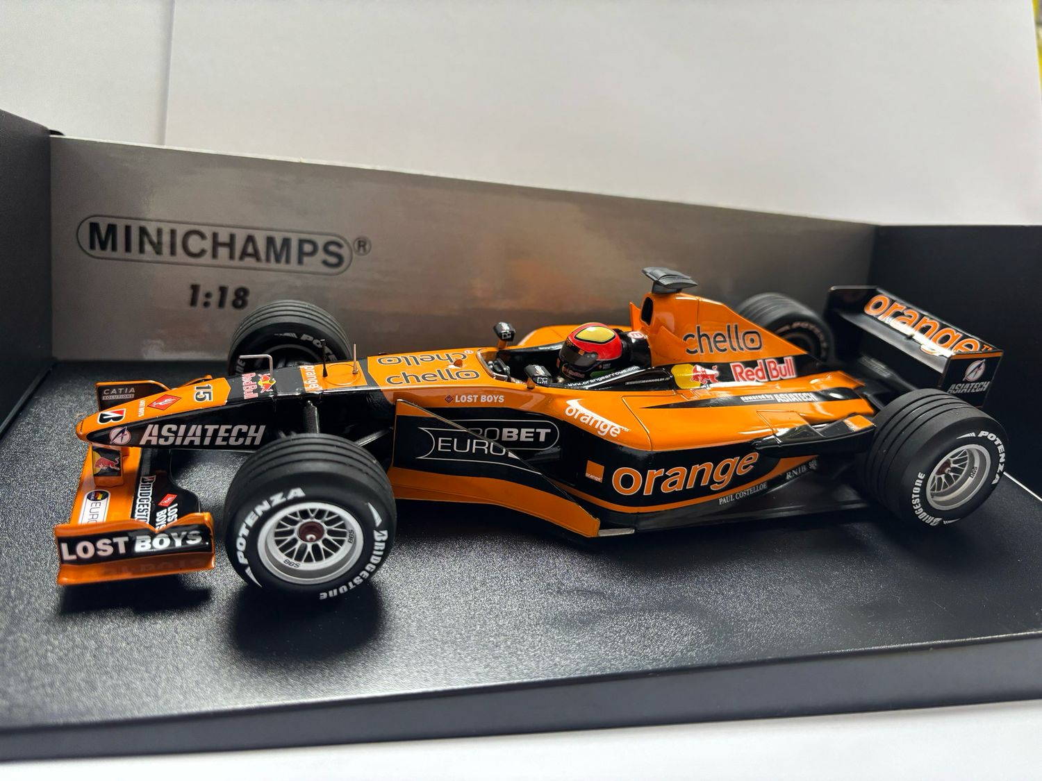 Minichamps 1:18 - Orange Arrows, Asiatech A22 E. Bernoldi