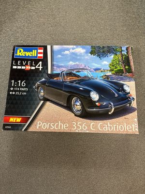 Revell 07043 - Porsche 356 C Cabriolet 1:16