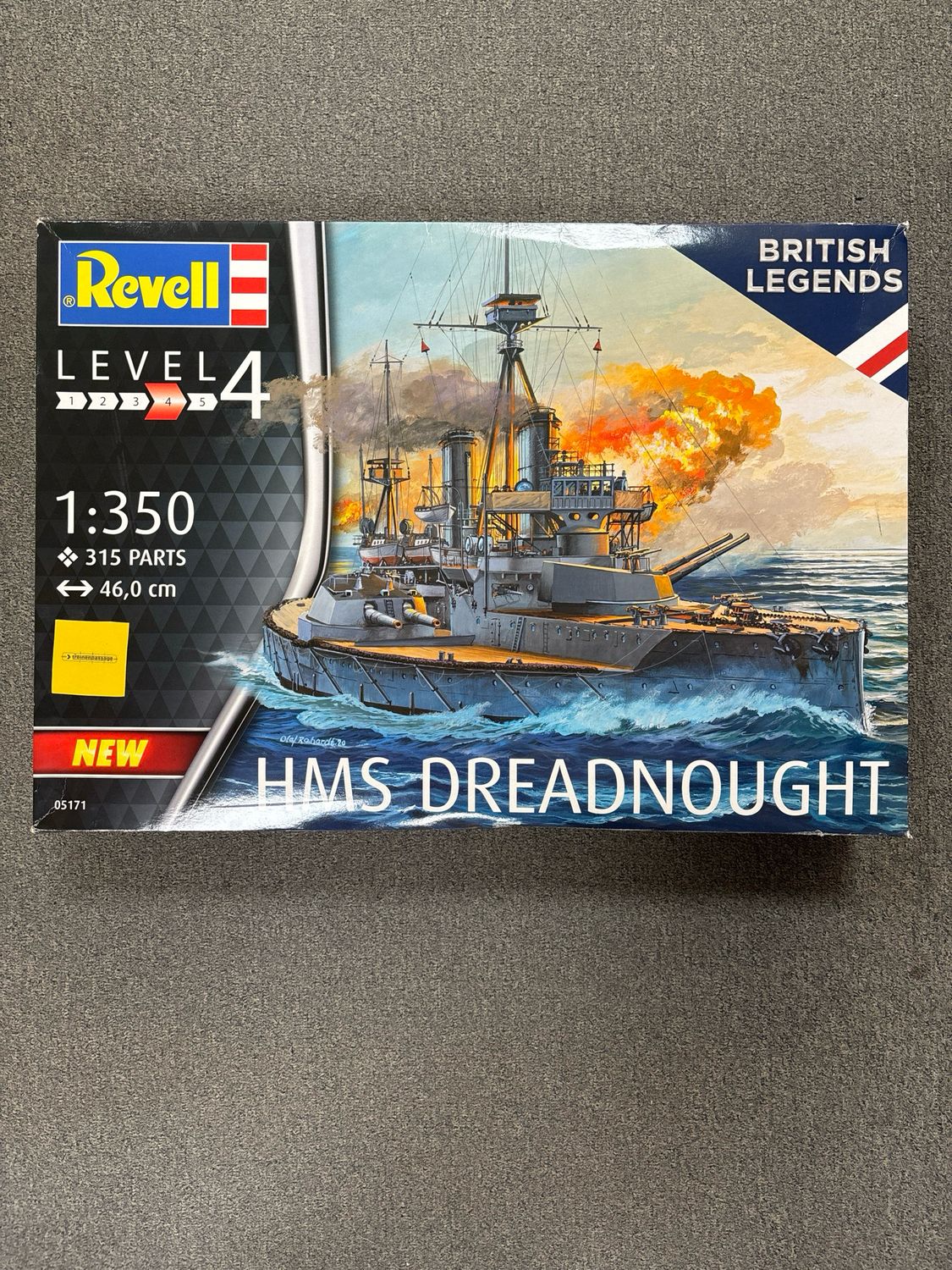 Revell 05171 - HMS Dreadnought 1:350