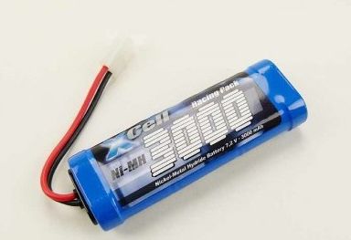 Racingpack X-Cell 3,0 Ah 7,2V Tamiya stekker