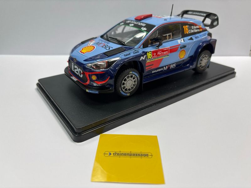 Atlas 1:24 - Hyundai i20 WRC, Sordo-Del Barrio, Rally de Portugal, nr 16, 2018