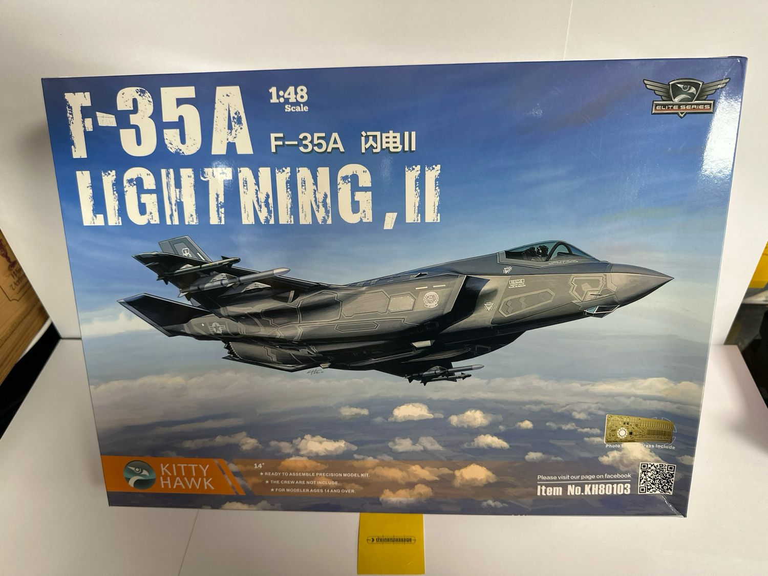 Kitty Hawk KH80103 - F-35A Lightning, II  (NL decals) 1:48