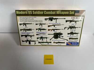 Gecko Models 35GM0082 - Modern US Soldier Combat Weapon Set 1:35