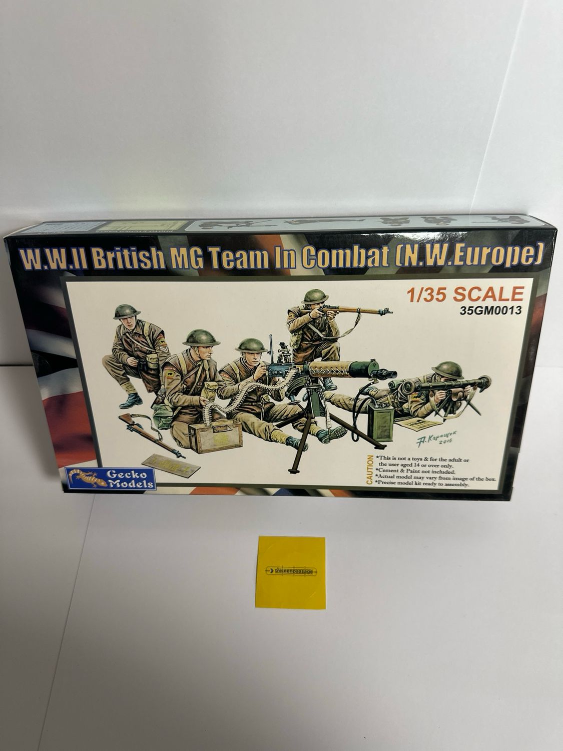 Gecko Models 35GM0013 - WWII British MG Team in Combat 1:35
