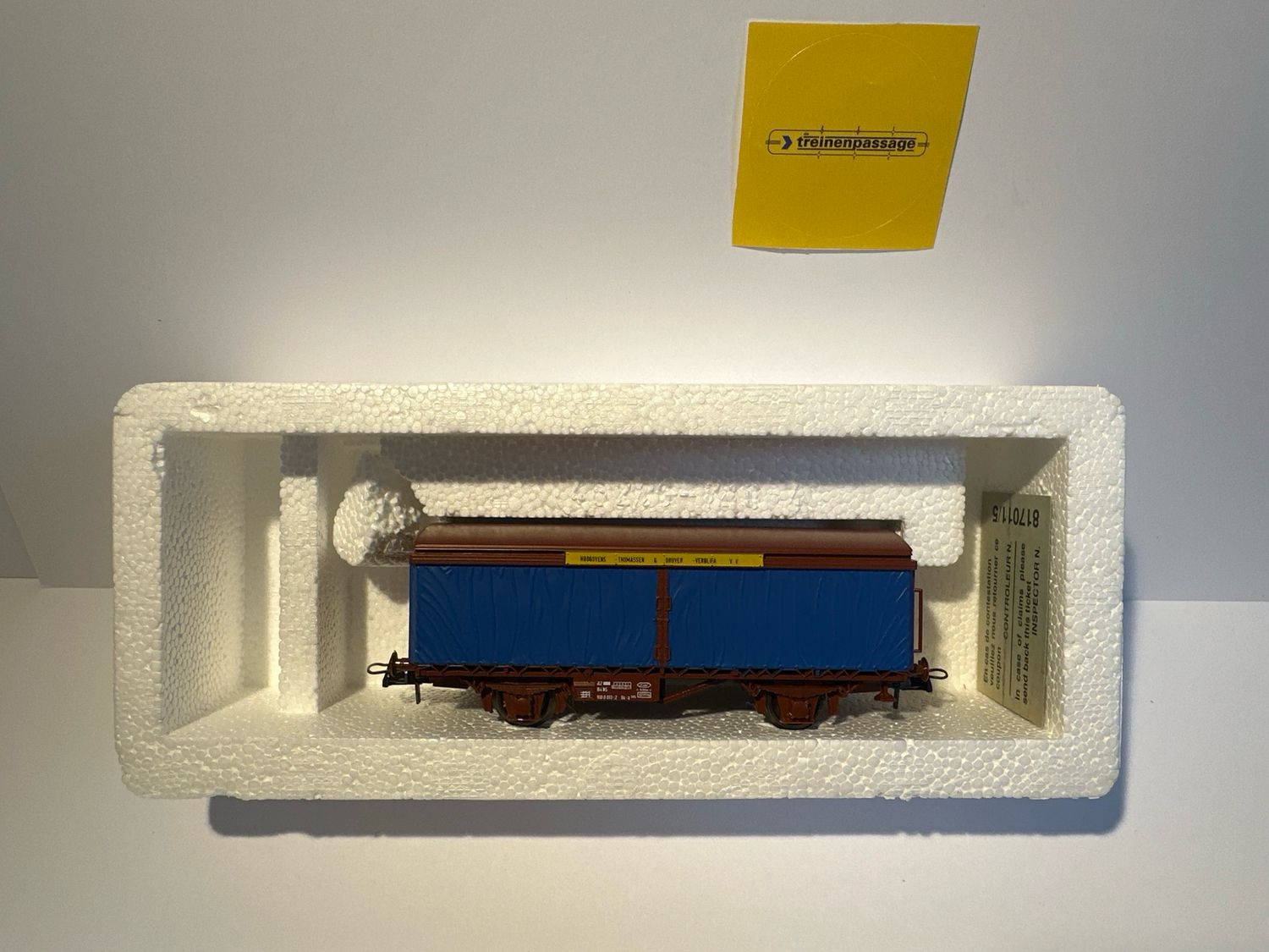 Roco 46220 - Zeilwagon "Hoogovens" NS H0