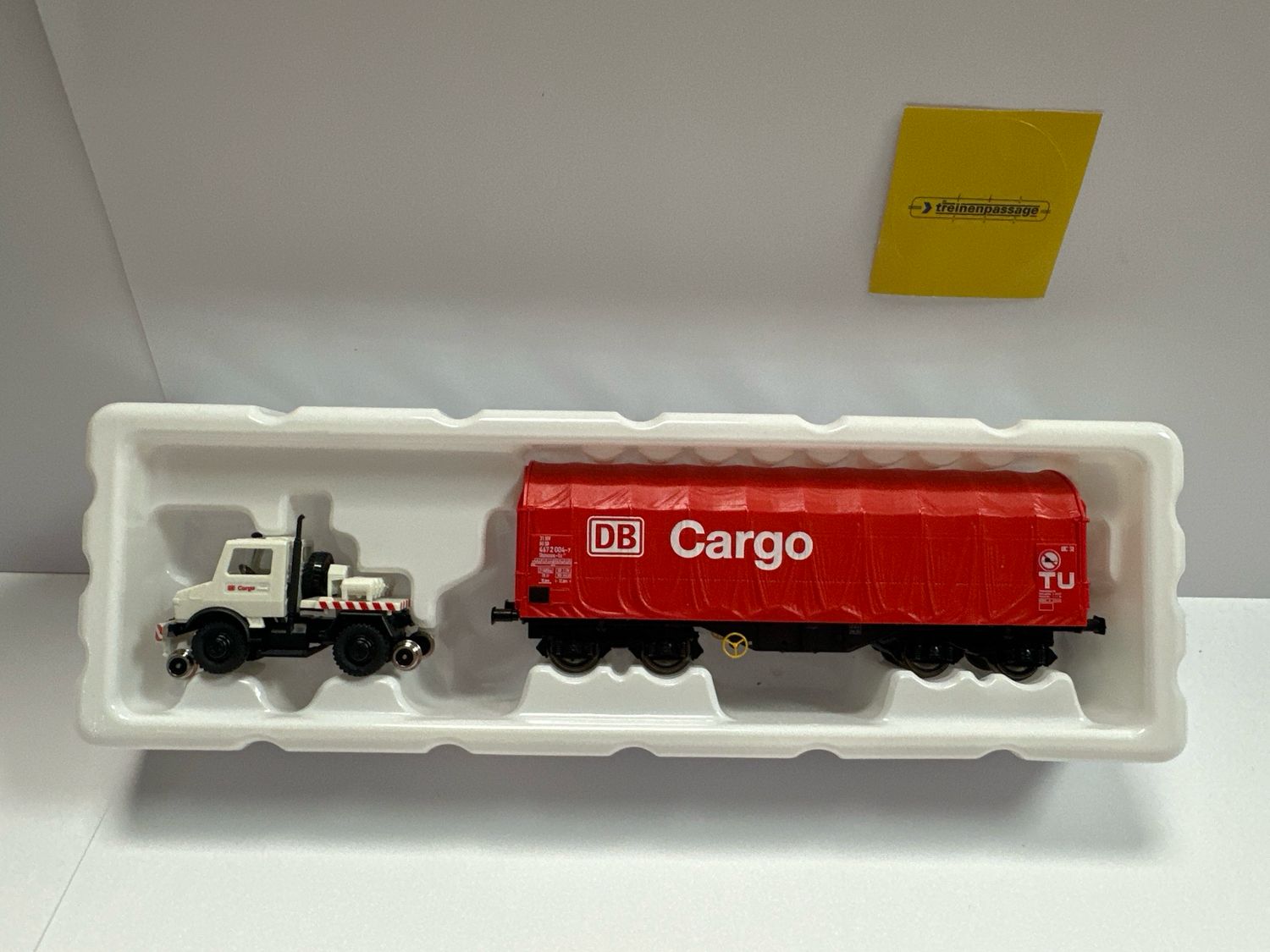 Roco  1921 - Auto + Waggon "DB Cargo" H0