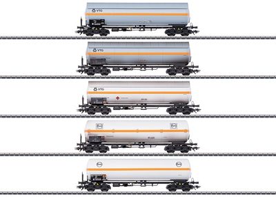 Märklin 48480 - Set Drukgas-ketelwagens VTG en Eva, MHI H0