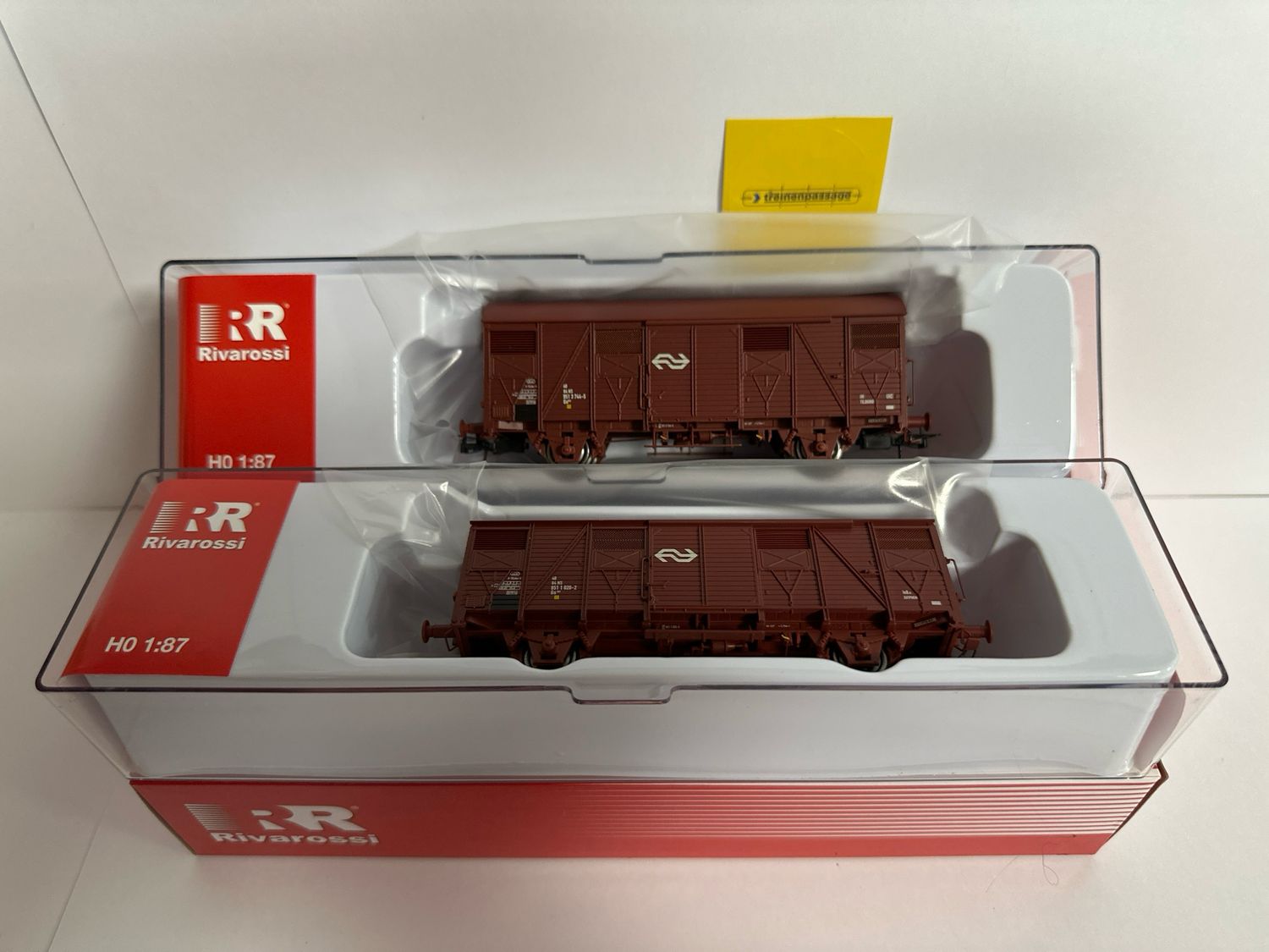 Rivarossi HR6430 - Set van 2 goederenwagons, NS  H0