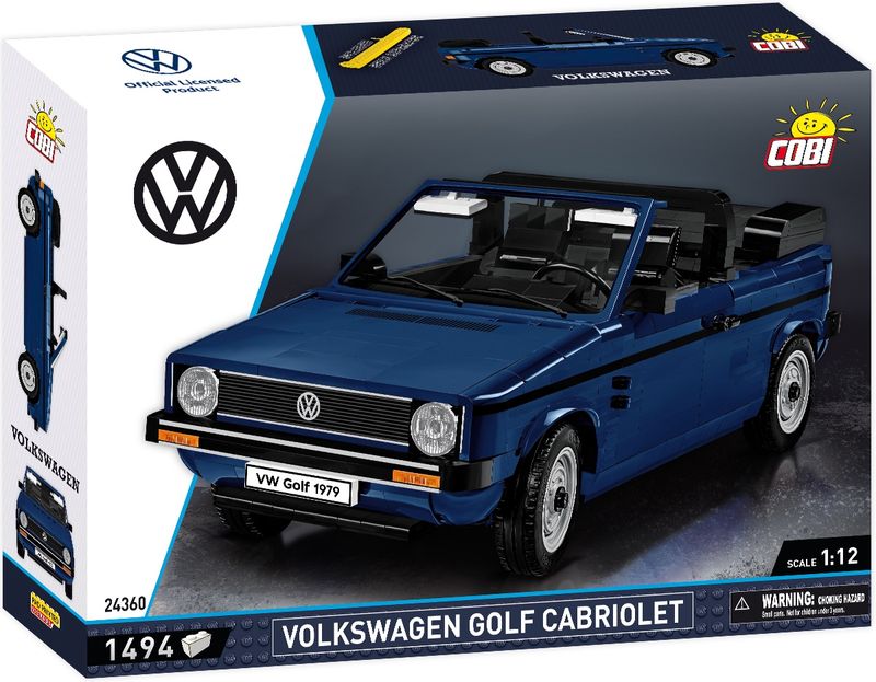 Cobi 24360 - Volkswagen Golf Cabriolet 1:12