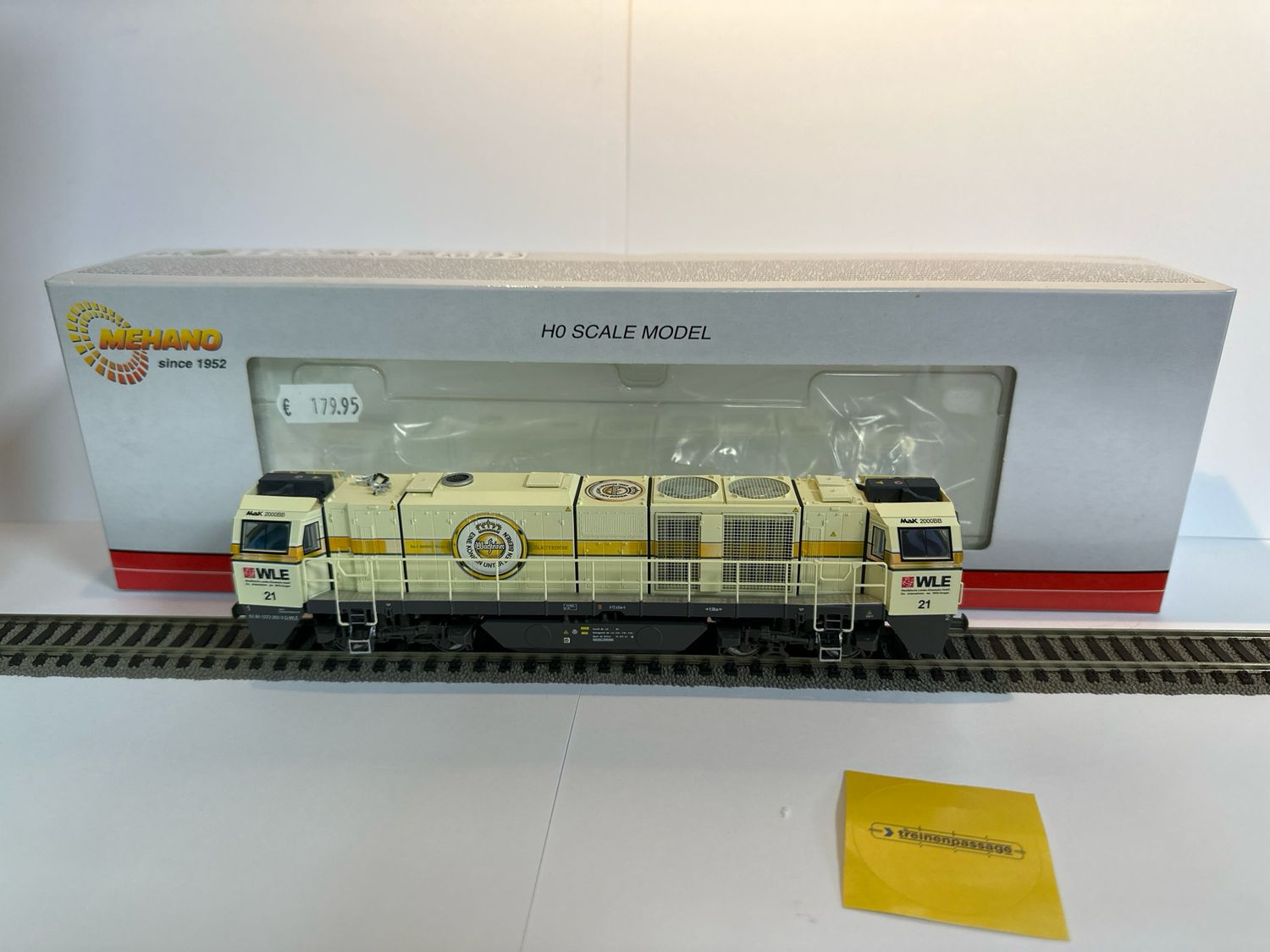 Mehano 58700 - Locomotief G2000, WLE Warsteiner, DC H0