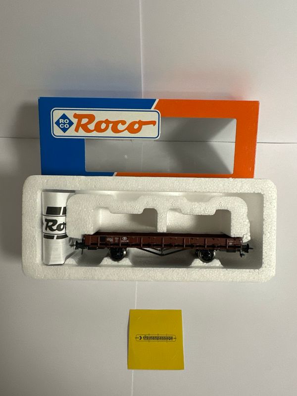 Roco 47392 - Lage boord wagon, SNCB  H0