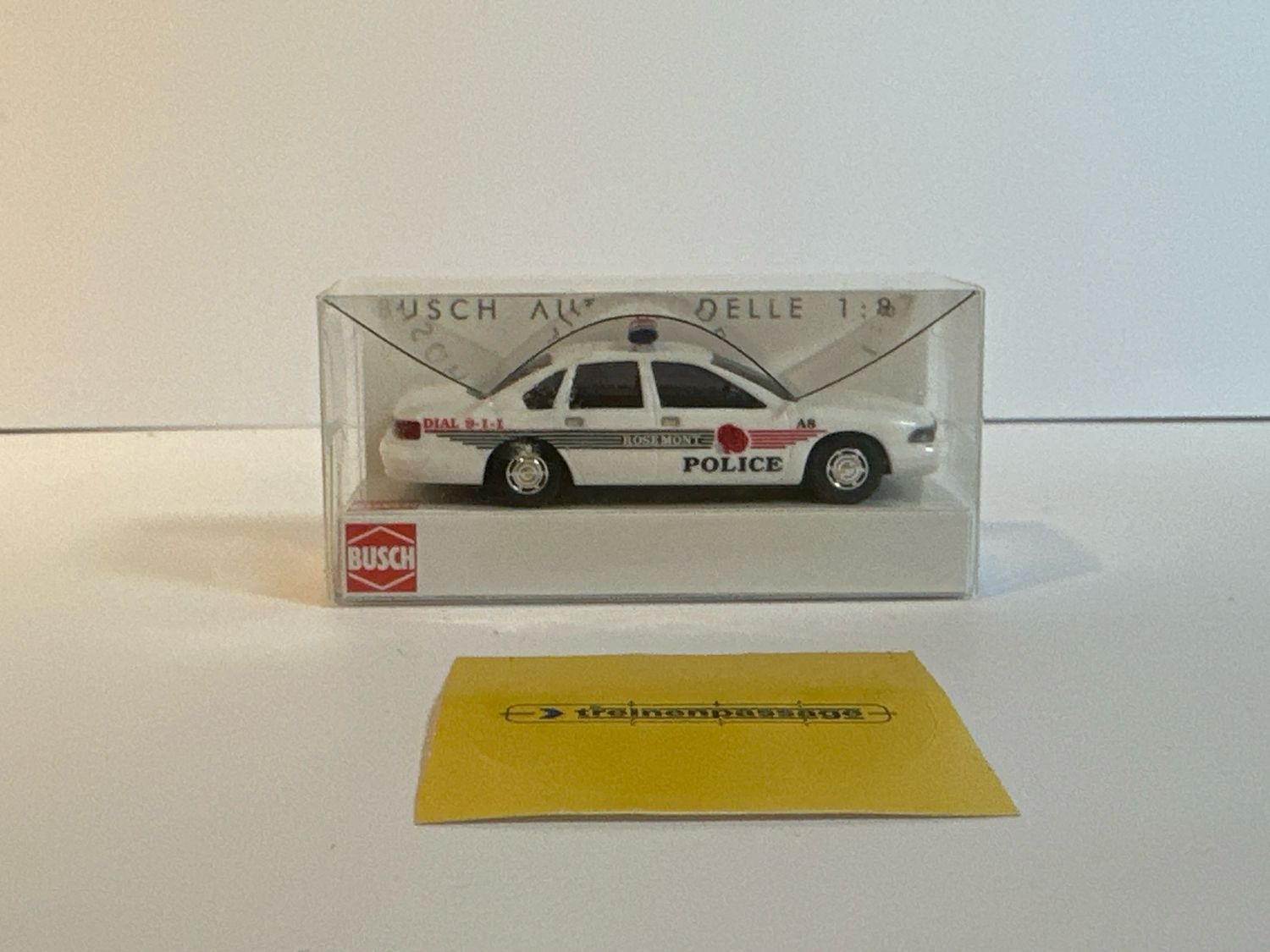 Busch 1:87 - Chrevolet Caprice "Police Rosemont"