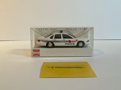 Busch 1:87 - Chrevolet Caprice "Police Rosemont"