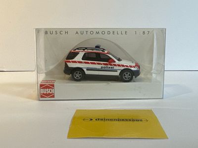 Busch 1:87 - Mercedes Benz M-Klasse "Zuger Polizei"