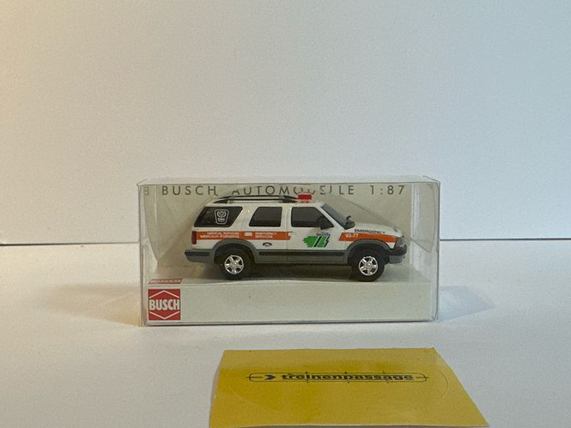Busch 1:87 - Chrevolet Blazer "EMS Niagara"