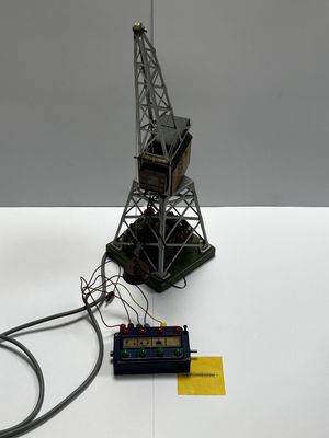 Occasion | Märklin 7051 - Op afstand regelbare draaibare kraan