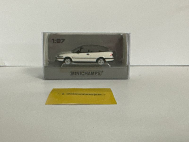 MINICHAMPS 1:87 - Saab 900 TURBO 16S (AERO) CABRIOLET 1987, wit